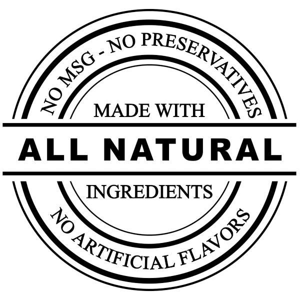 No Artificial Ingredients